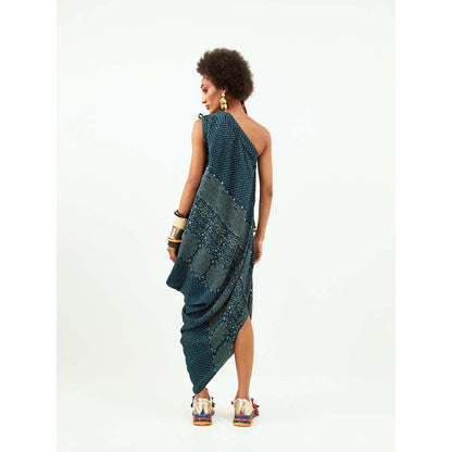 Aseem Kapoor Rasa One Shoulder Dress