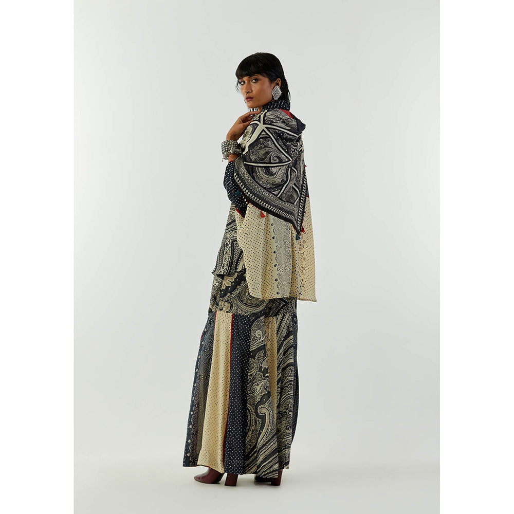 Aseem Kapoor Grey Kinara Scarf