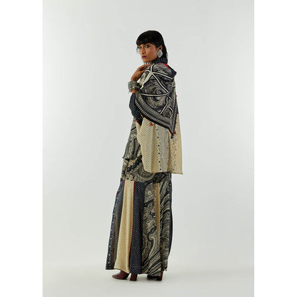 Aseem Kapoor Grey Kinara Scarf