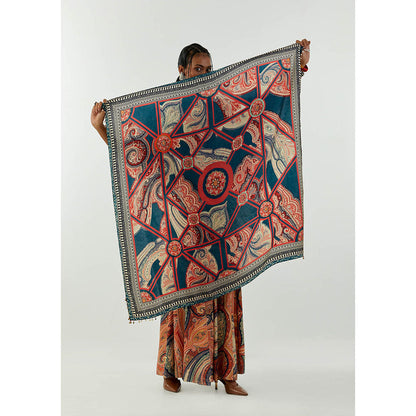 Aseem Kapoor Multi-Colour Kinara Scarf