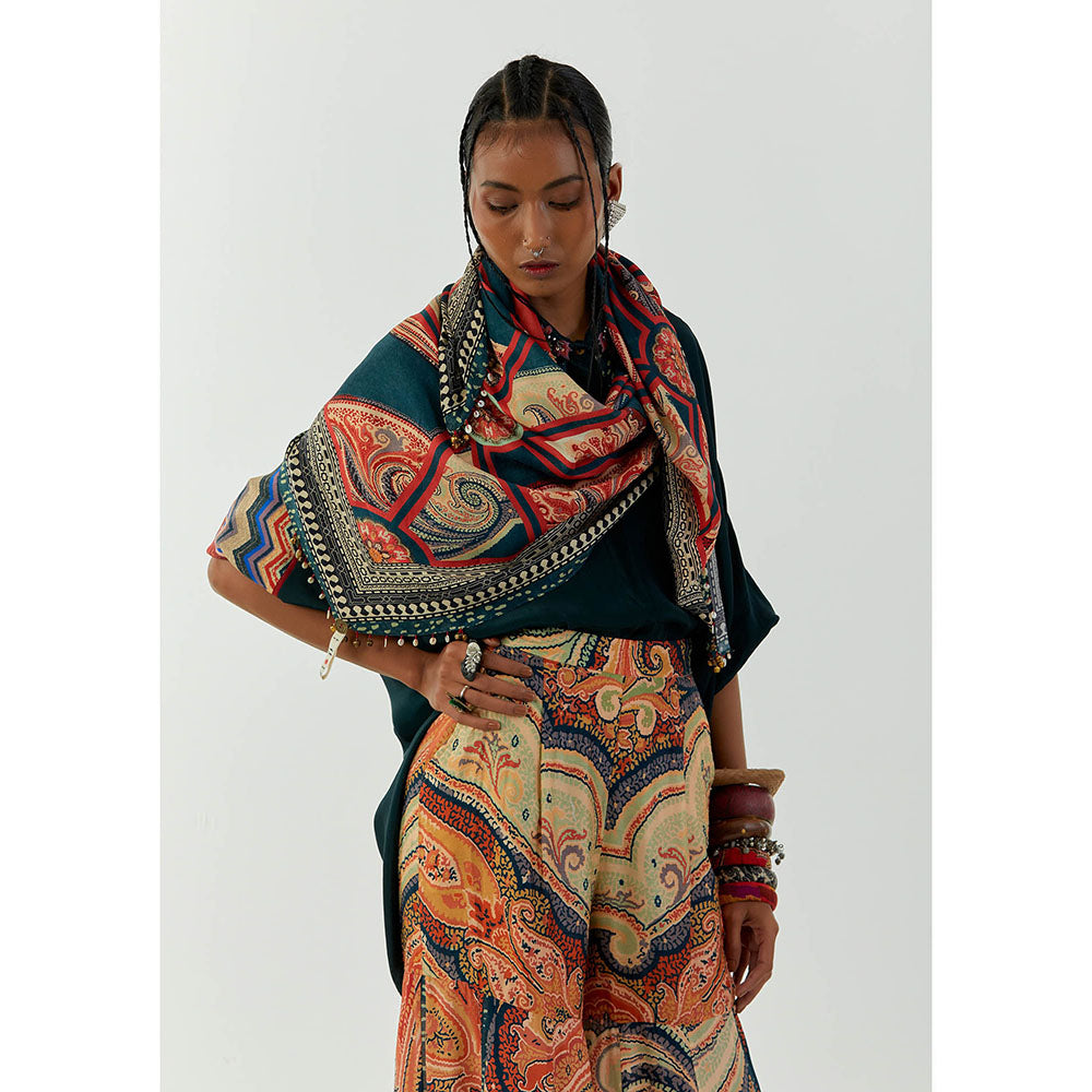 Aseem Kapoor Multi-Colour Kinara Scarf