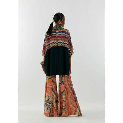 Aseem Kapoor Teal Mandala Shirt