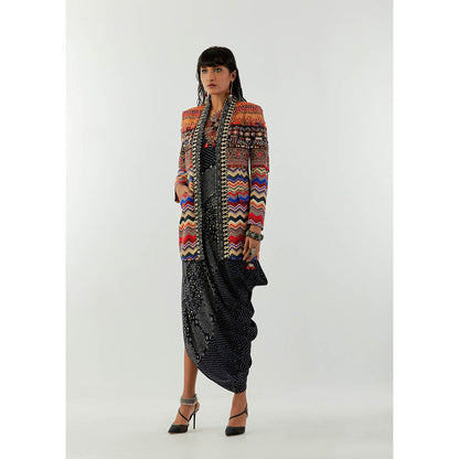 Aseem Kapoor Multi-Colour Open Dhana Jacket