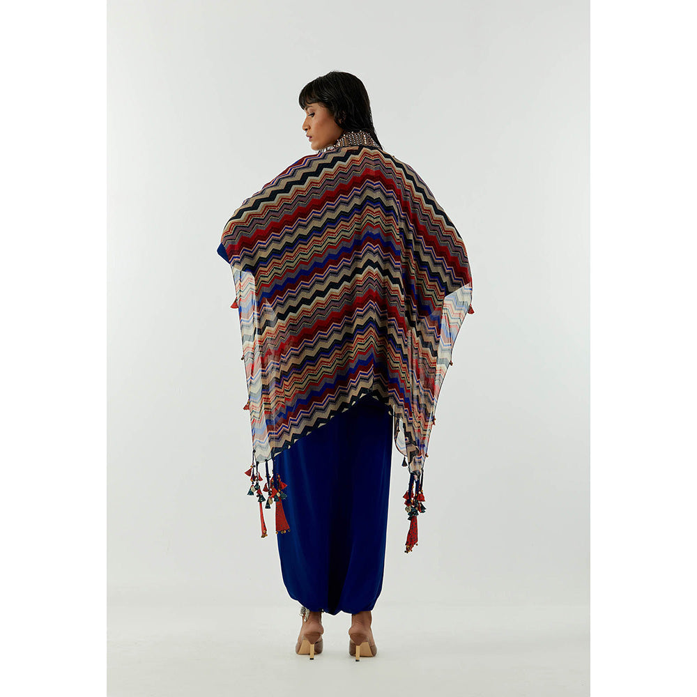 Aseem Kapoor Multi-Colour Veni Dupatta Jacket