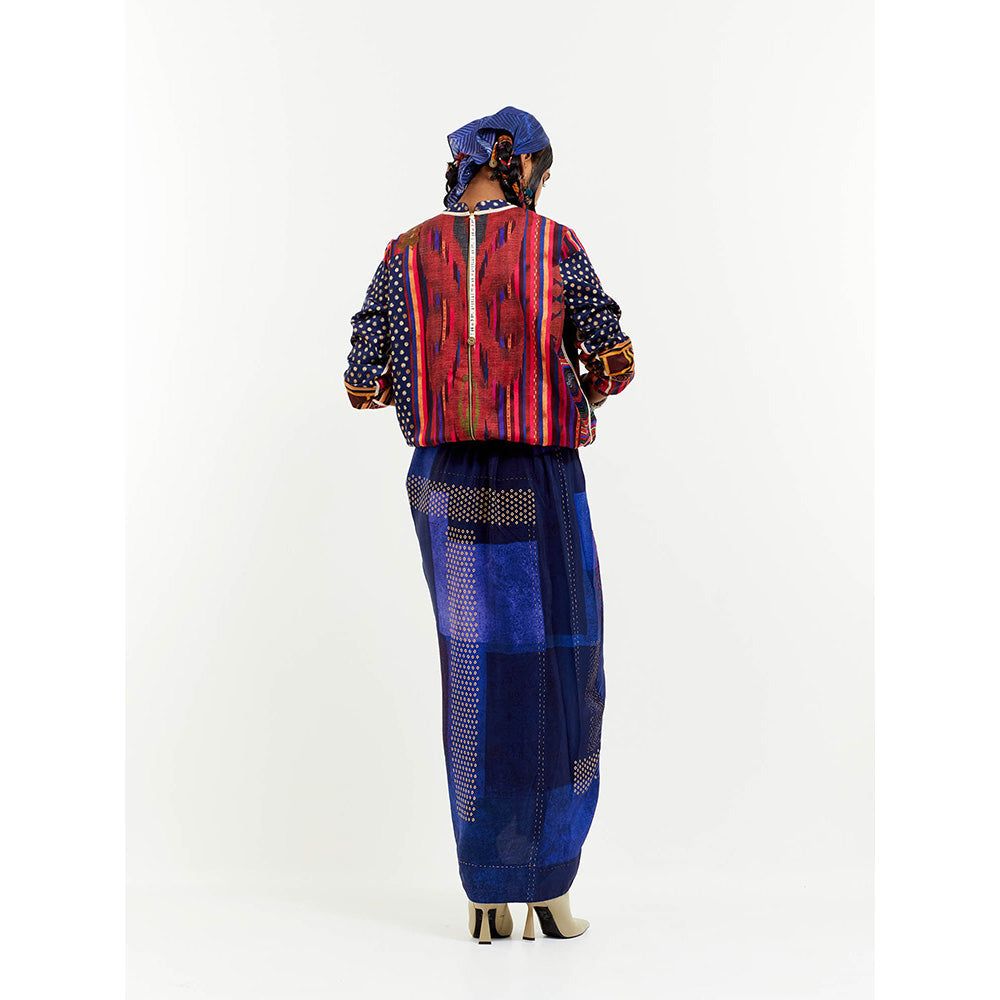 Aseem Kapoor Multi-Colour Zahra Top With Skirt (Set of 2)