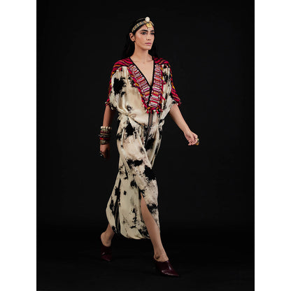 Aseem Kapoor Beige Vayu Jumpsuit