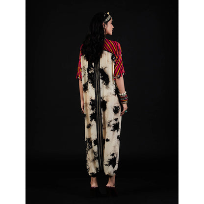 Aseem Kapoor Beige Vayu Jumpsuit