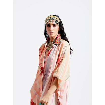 Aseem Kapoor Peach Mandala Shirt