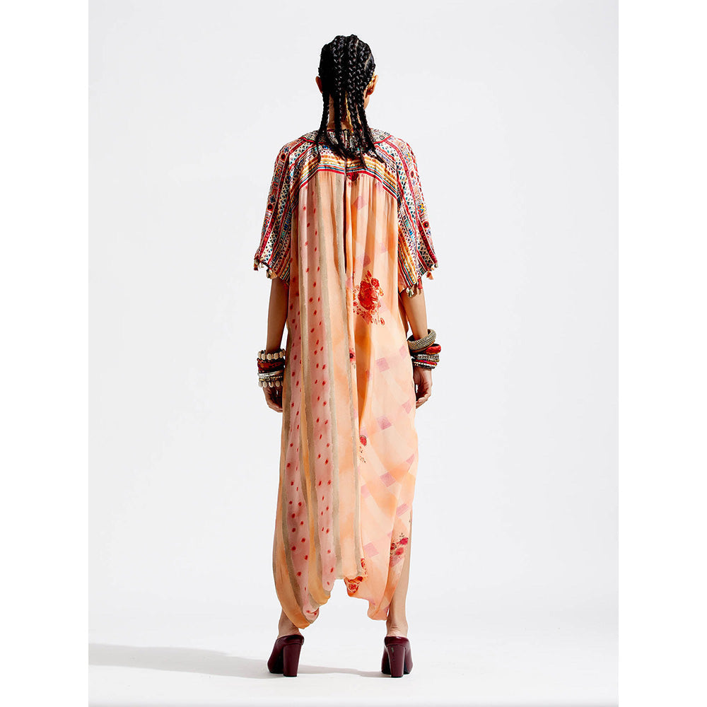 Aseem Kapoor Peach Vayu Jumpsuit