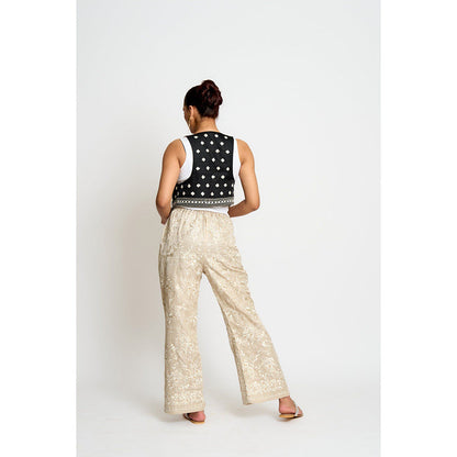 ASHTAR Beige Kalki Reversible Jacket