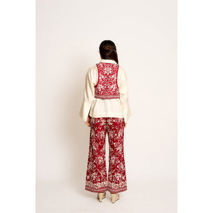 ASHTAR Blue Kalki Reversible Jacket