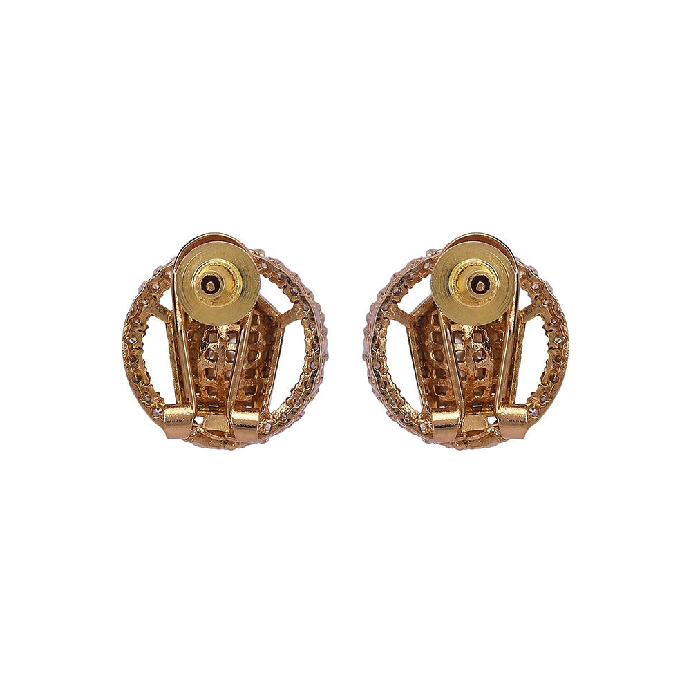 Auraa Trends 22Kt Gold Plated Kundan Jewellery Set