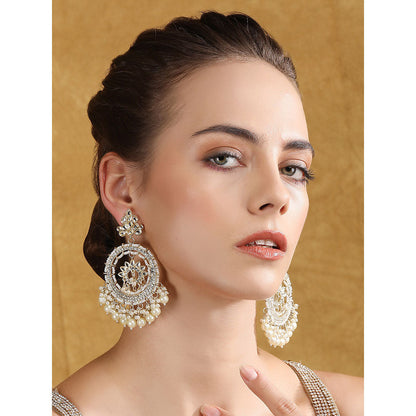 Auraa Trends Diamond Shaped Drop Earring