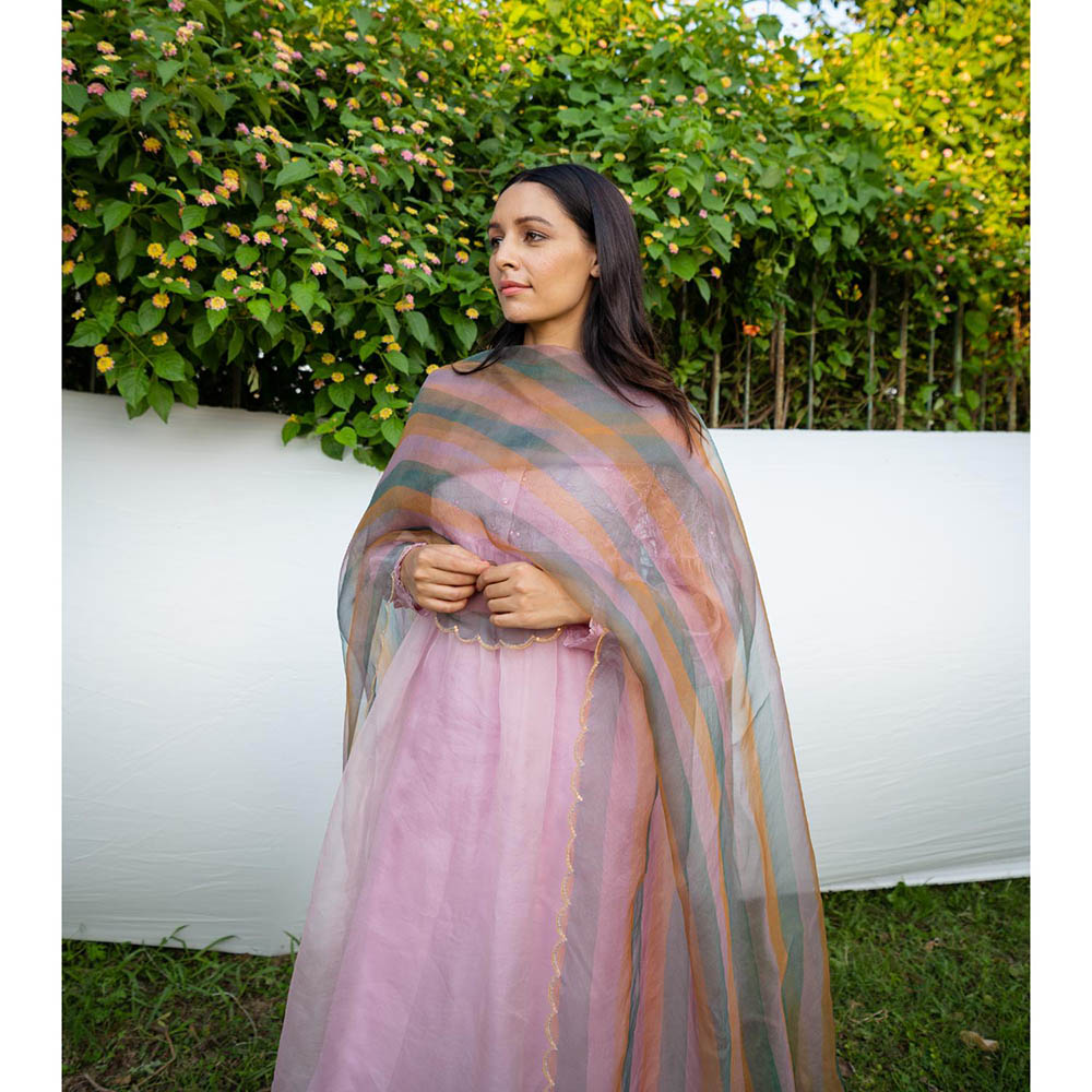 AYAKA Scalloped Dupatta