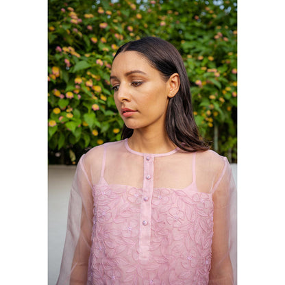 AYAKA Hope Lilac Applique Top (Set of 2)