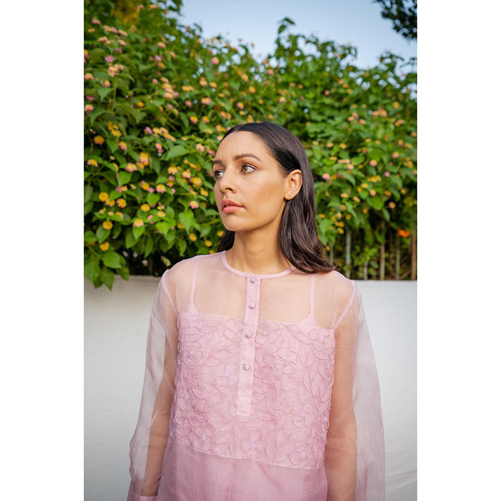 AYAKA Hope Lilac Applique Top (Set of 2)