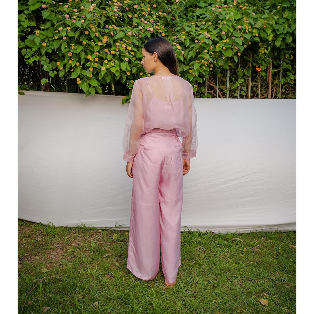 AYAKA Jo Lilac Wide Palazzo