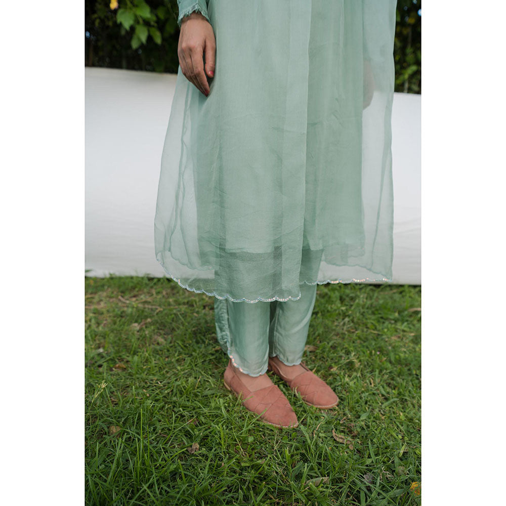 AYAKA Carly Green Pull-On Pant