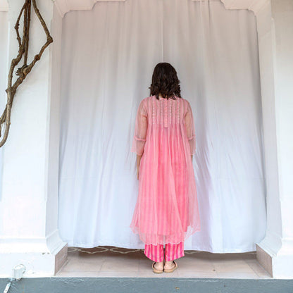 AYAKA Carly Pink Striper Trousers