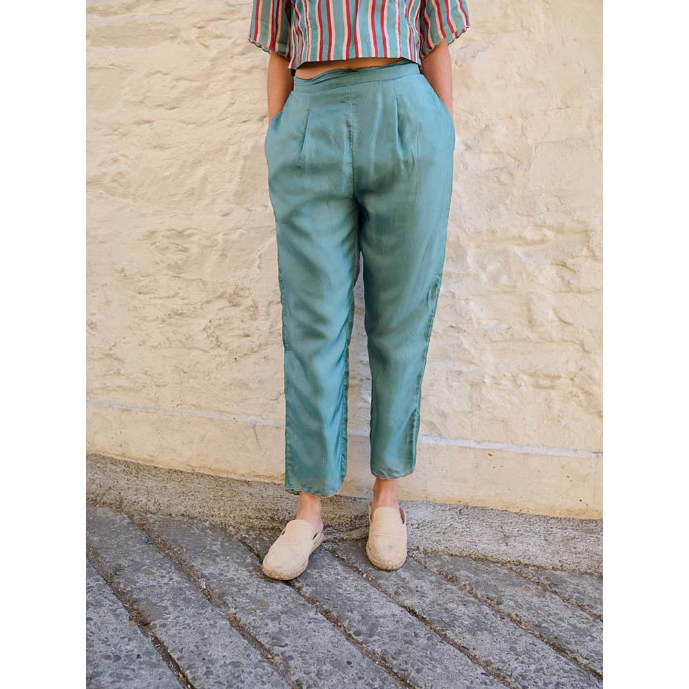 AYAKA Carly Teal Pant