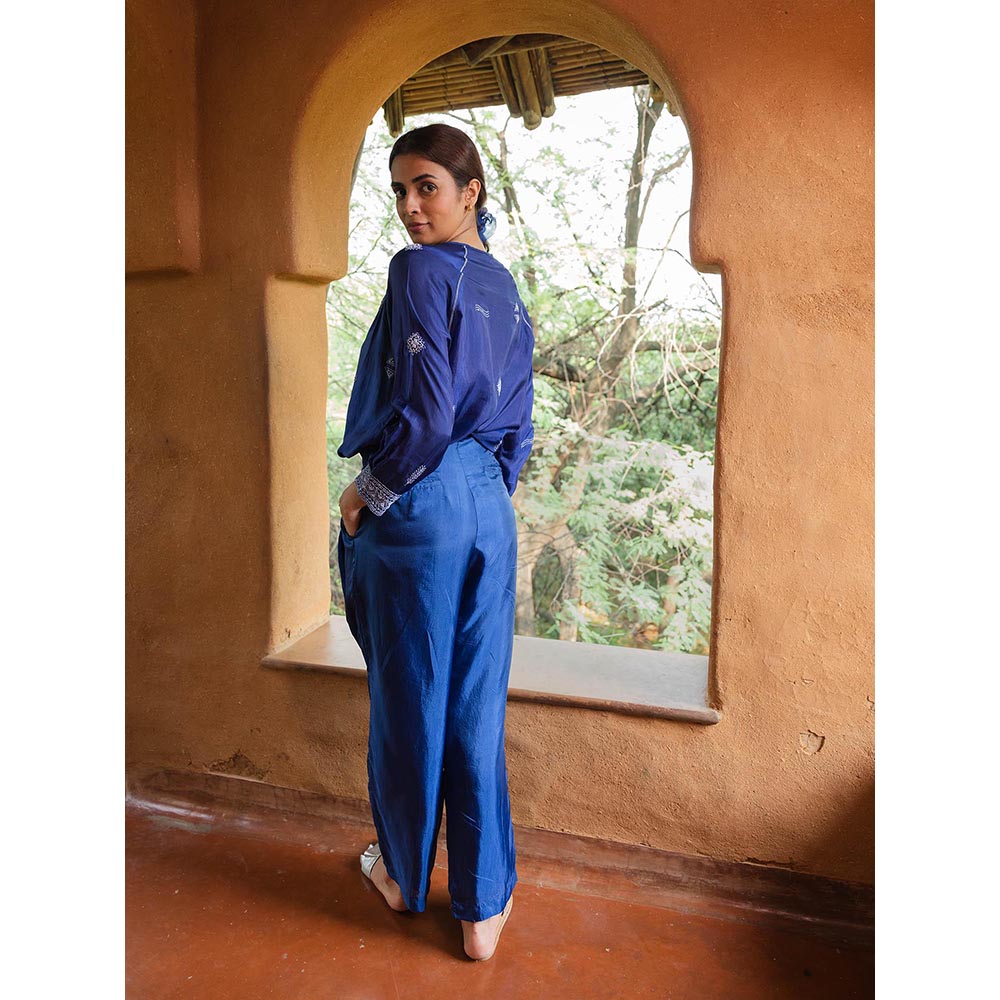 AYAKA Dale Blue Front Open Top