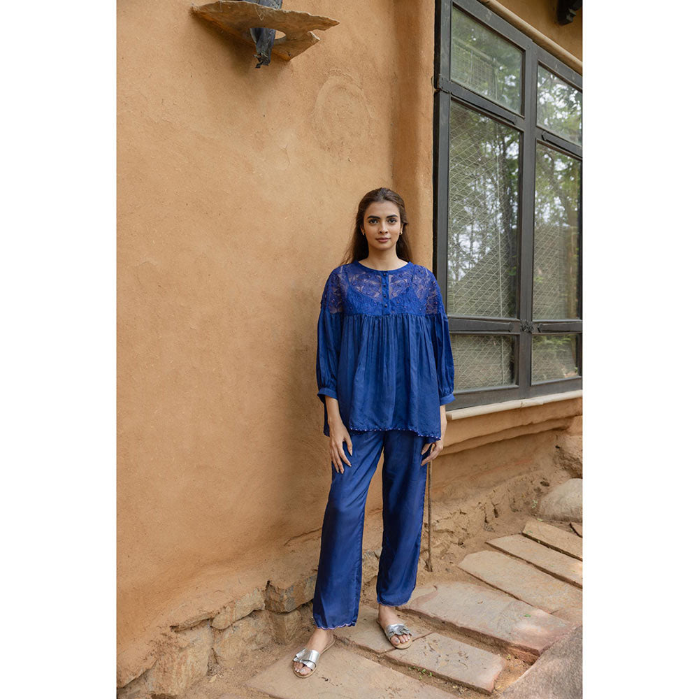 AYAKA Carly Blue Trousers