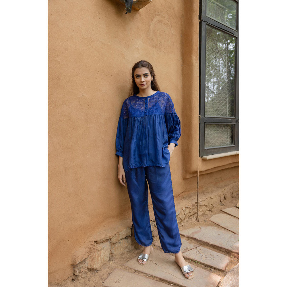 AYAKA Carly Blue Trousers