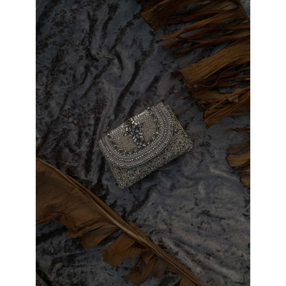 AYE VI Mehnaz Pochette with Detachable Handle and Metal Chain
