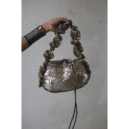 AYE VI Glint Fall Cloud Form Baguette Bag