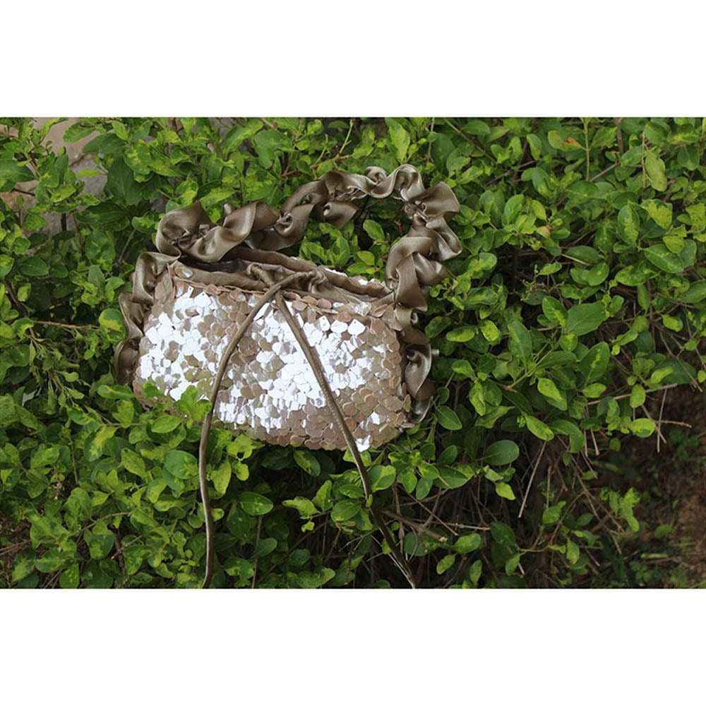 AYE VI Glint Fall Cloud Form Baguette Bag