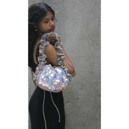 AYE VI Hologlo Cloud Form Baguette Bag