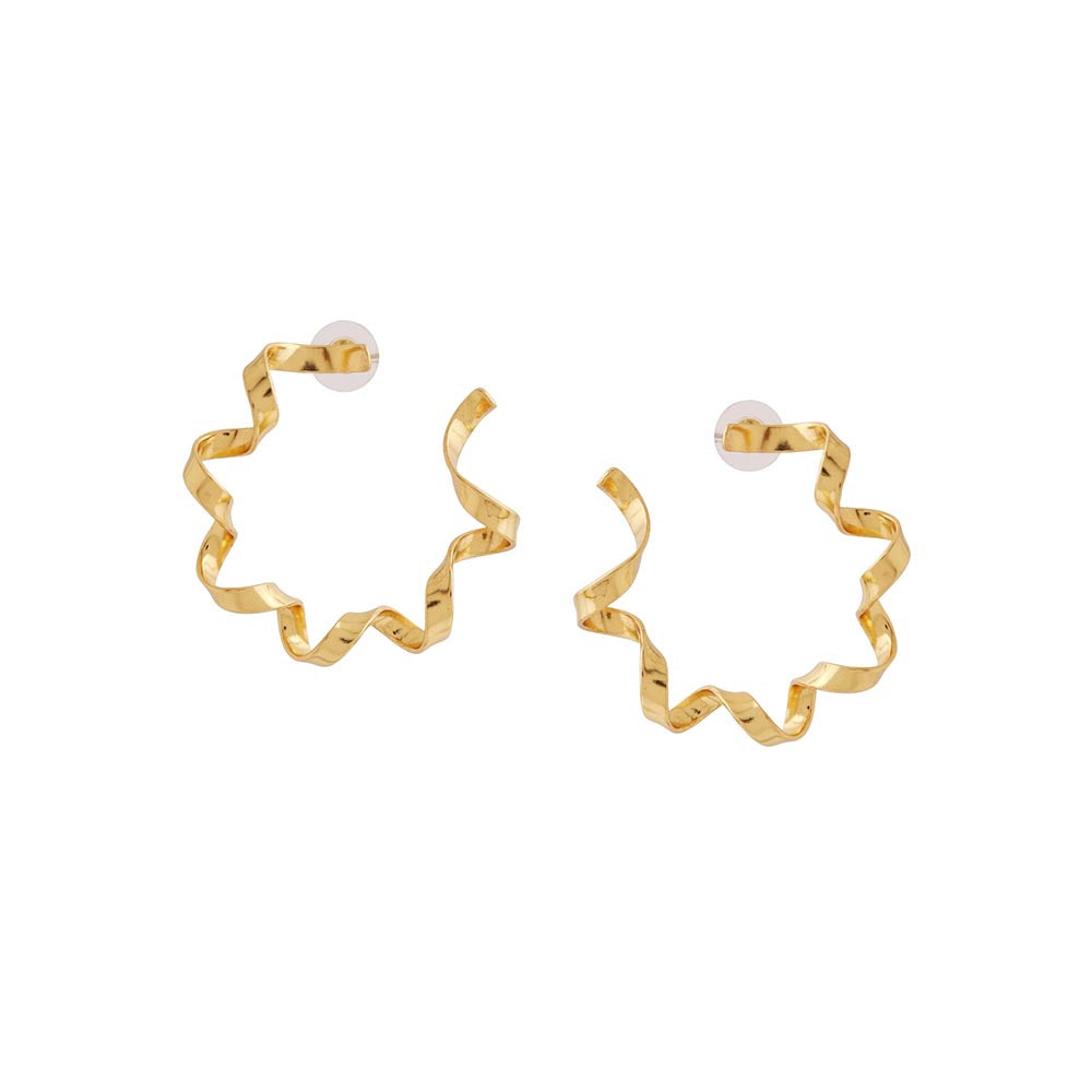 AZGA Whirlwind Hoops Earrings