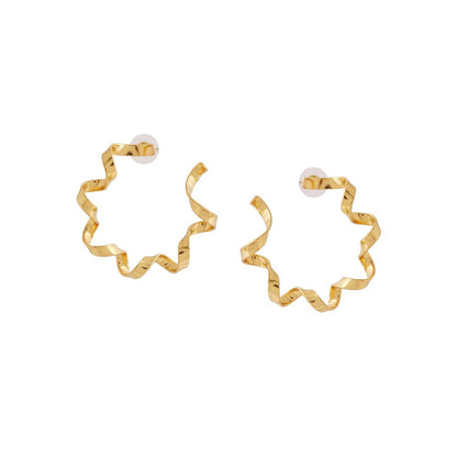 AZGA Whirlwind Hoops Earrings