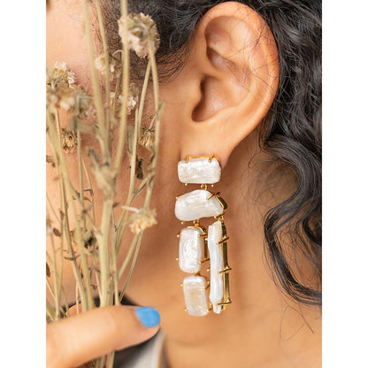 AZGA Romani Baroque Danglers Earrings