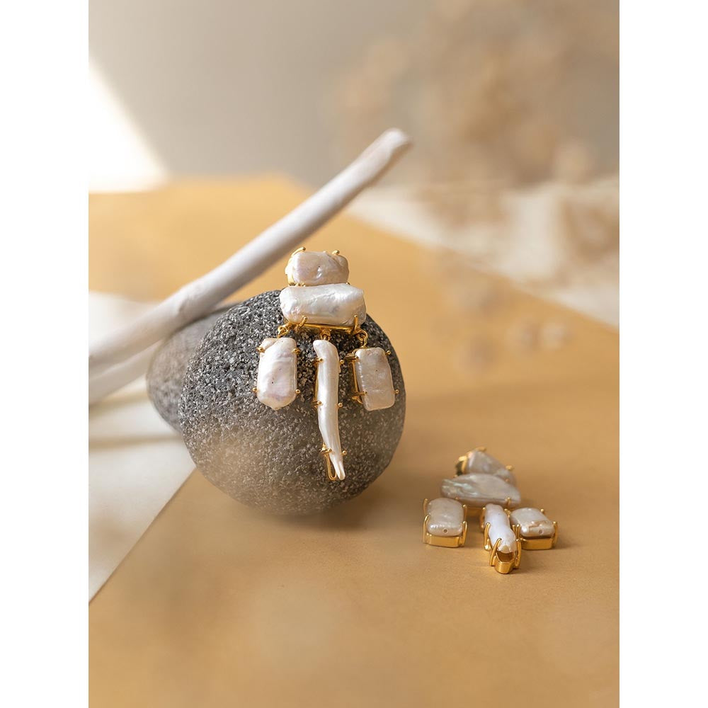 AZGA Baroque Jiva Danglers Earrings