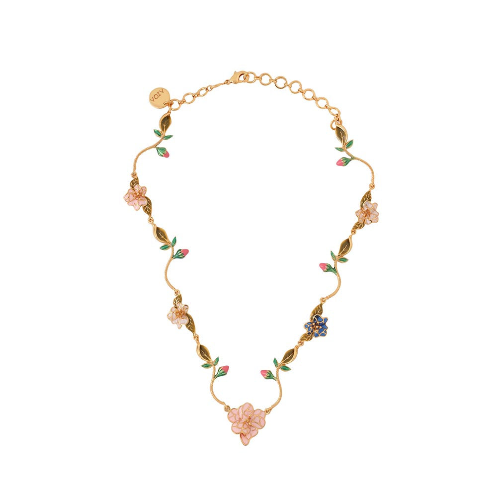 AZGA Multi-Colour Spring Necklace