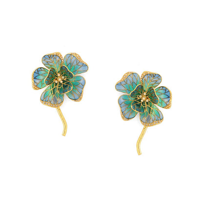 AZGA Multi-Colour Fiore Earrings