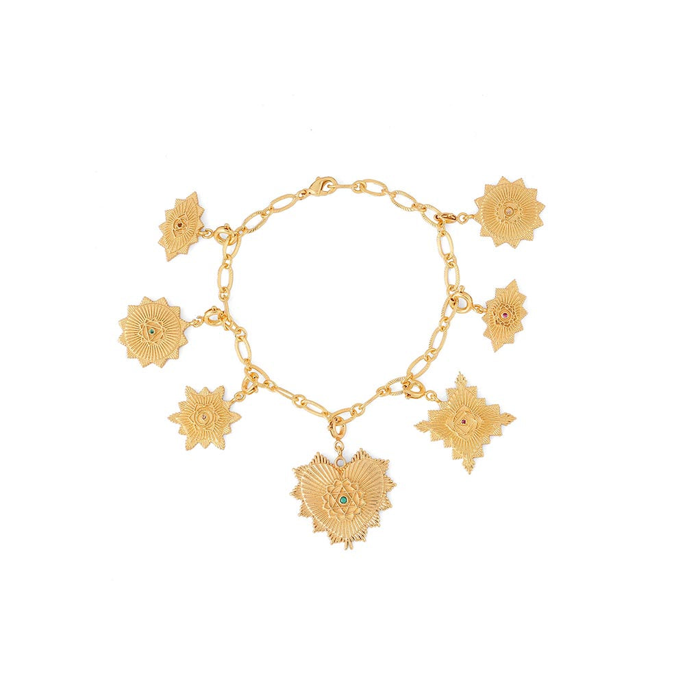 AZGA Chakra Charm Bracelet