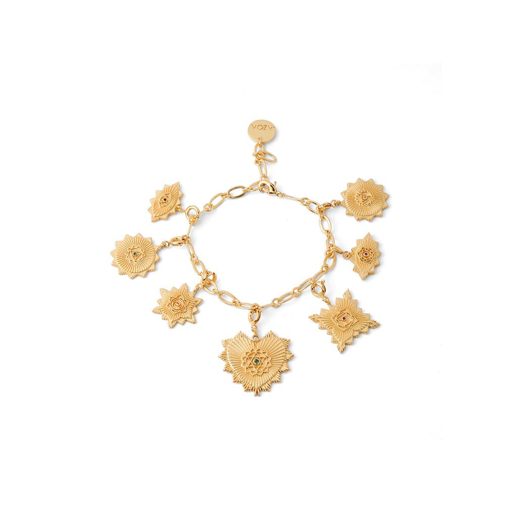 AZGA Chakra Charm Bracelet