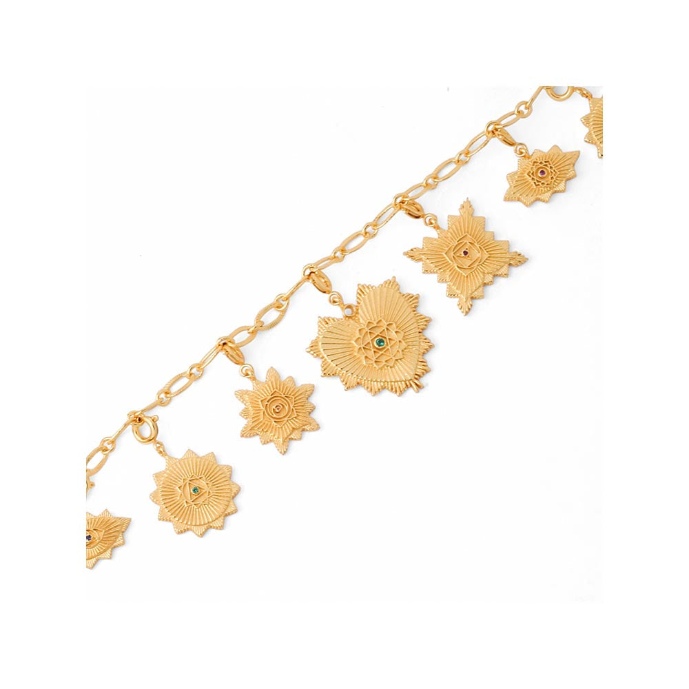 AZGA Chakra Charm Bracelet