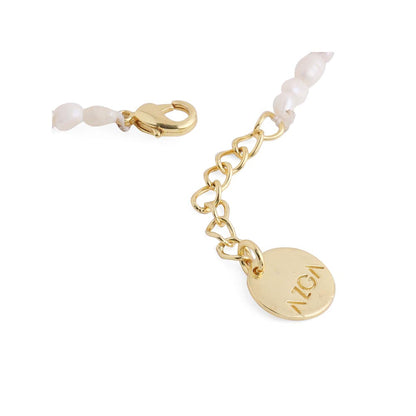 AZGA Heart Chakra Pearl Bracelet