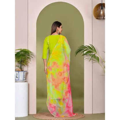Bannhi by Priyanka Rathore Sirat Gota Patti Suit (Set of 3)