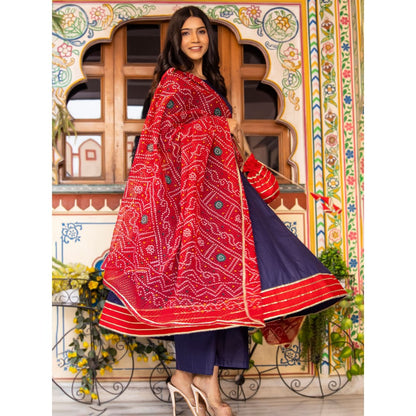 Bannhi by Priyanka Rathore Sada Bahar Anarkali Suit (Set of 4)
