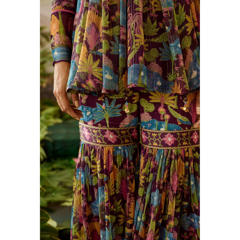 Baise Gaba Devi Gharara & Tunic (Set of 2)