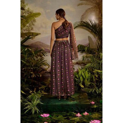 Baise Gaba Sharvari Skirt & Crop Top (Set of 2)