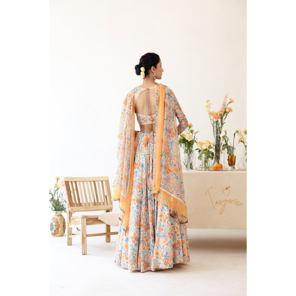 Baise Gaba Orchid Stitched Blouse