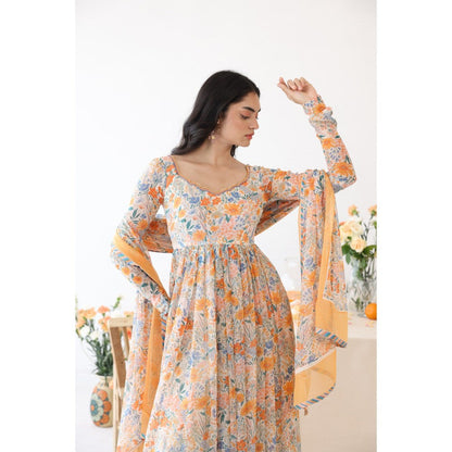 Baise Gaba Enigma Anarkali Kurta