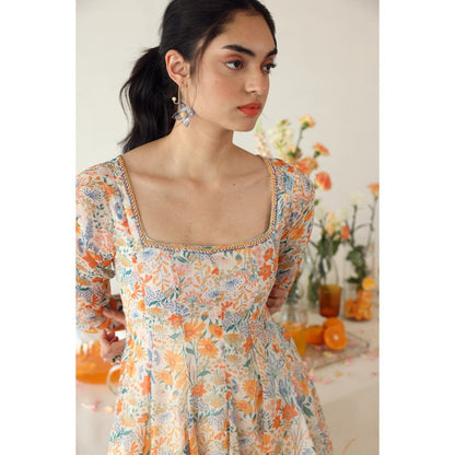 Baise Gaba Pansy Top and Sharara (Set of 2)