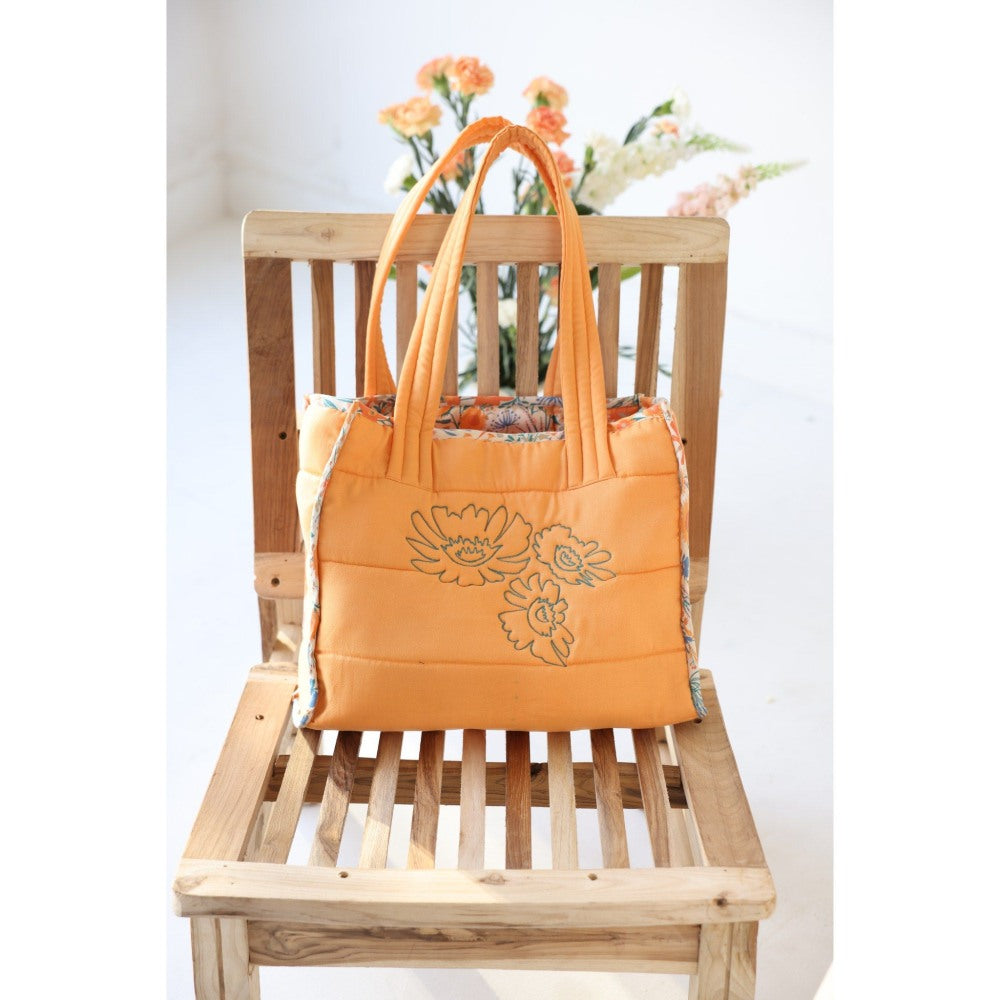 Baise Gaba Thistle Floral Tote Bag