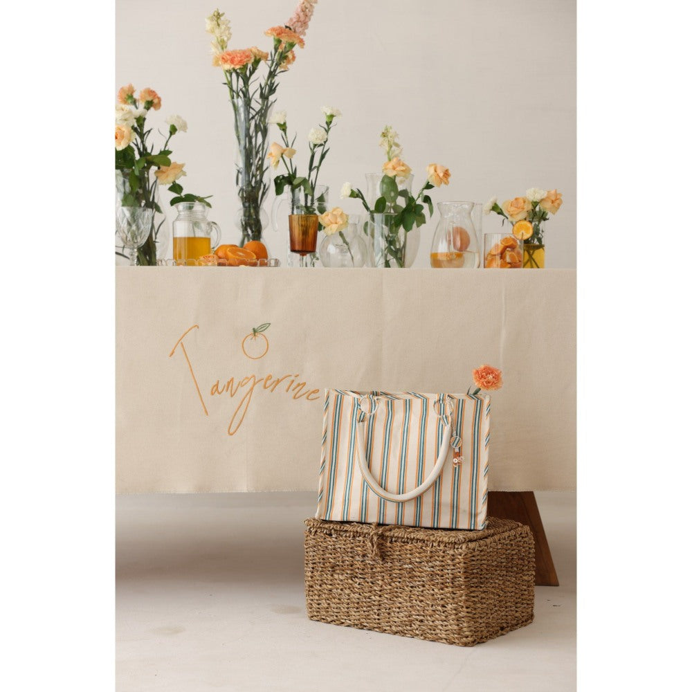 Baise Gaba Thistle Striped Tote Bag